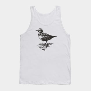 Hand drawn killdeer bird Tank Top